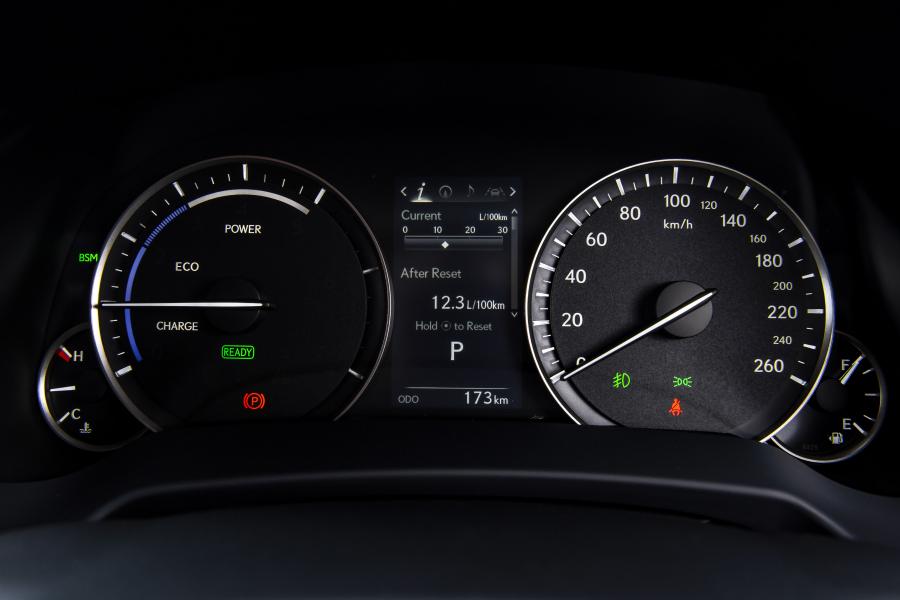 Панель приборов Lexus RX450h 2019 года  (ZA) (фото 10 из 18)